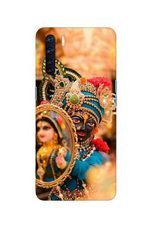 Lord Krishna5 Mobile Back Case for Oppo F15 (Design - 20)