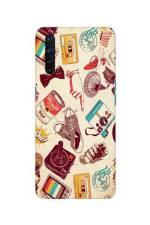 Vintage Mobile Back Case for Oppo F15 (Design - 35)