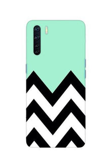 Pattern Mobile Back Case for Oppo F15 (Design - 58)