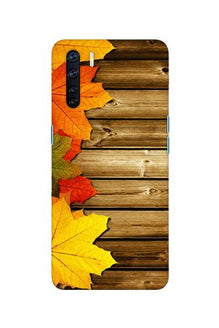 Wooden look3 Mobile Back Case for Oppo F15 (Design - 61)