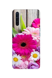 Coloful Daisy2 Mobile Back Case for Oppo F15 (Design - 76)