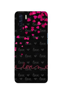 Love in Air Mobile Back Case for Oppo F15 (Design - 89)