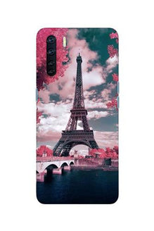 Eiffel Tower Mobile Back Case for Oppo F15  (Design - 101)