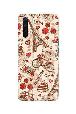 Love Paris Case for Oppo F15(Design - 103)