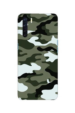 Army Camouflage Case for Oppo F15  (Design - 108)