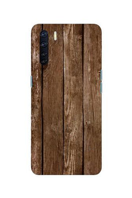 Wooden Look Case for Oppo F15(Design - 112)