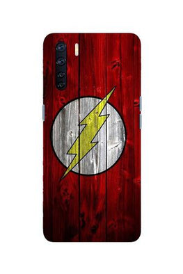 Flash Superhero Case for Oppo F15(Design - 116)