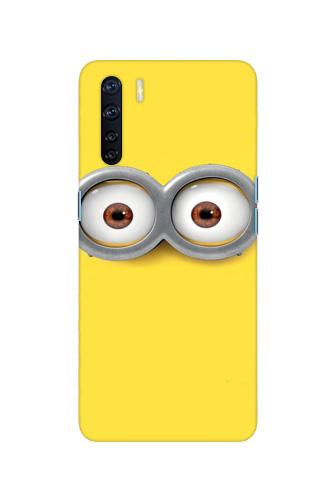 Minions Case for Oppo F15  (Design - 128)