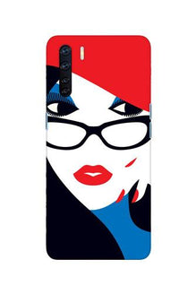 Girlish Mobile Back Case for Oppo F15  (Design - 131)