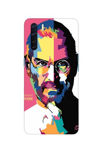 Steve Jobs Case for Oppo F15(Design - 132)