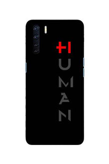 Human Mobile Back Case for Oppo F15  (Design - 141)