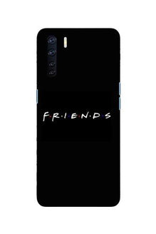 Friends Mobile Back Case for Oppo F15  (Design - 143)