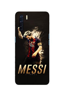 Messi Mobile Back Case for Oppo F15  (Design - 163)