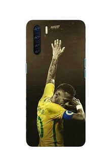 Neymar Jr Mobile Back Case for Oppo F15  (Design - 168)