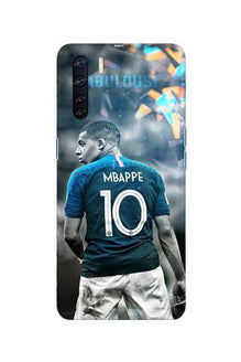 Mbappe Mobile Back Case for Oppo F15  (Design - 170)