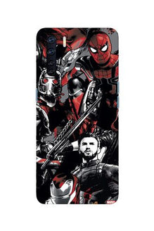 Avengers Mobile Back Case for Oppo F15 (Design - 190)