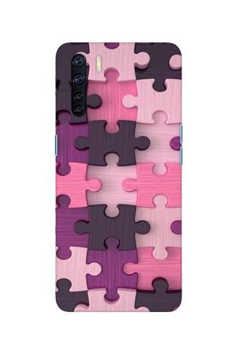 Puzzle Case for Oppo F15 (Design - 199)