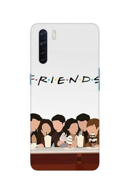 Friends Case for Oppo F15 (Design - 200)