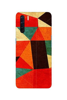 Modern Art Mobile Back Case for Oppo F15 (Design - 203)
