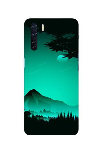 Moon Mountain Case for Oppo F15 (Design - 204)