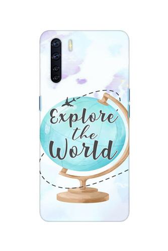 Explore the World Case for Oppo F15 (Design No. 207)