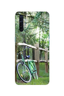 Bicycle Mobile Back Case for Oppo F15 (Design - 208)