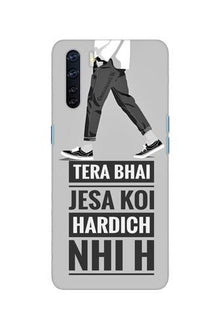 Hardich Nahi Mobile Back Case for Oppo F15 (Design - 214)