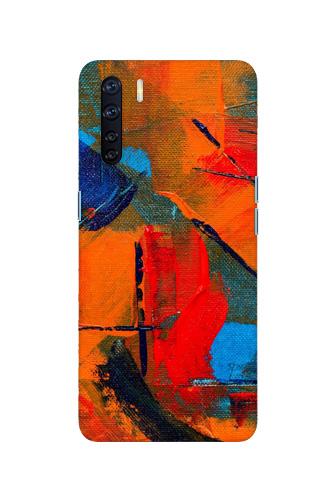 Modern Art Case for Oppo F15 (Design No. 237)