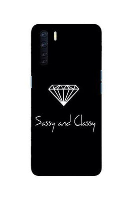 Sassy and Classy Case for Oppo F15 (Design No. 264)