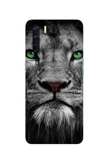 Lion Mobile Back Case for Oppo F15 (Design - 272)