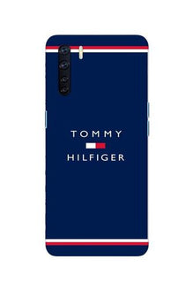 Tommy Hilfiger Mobile Back Case for Oppo F15 (Design - 275)