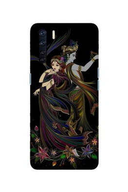 Radha Krishna Case for Oppo F15 (Design No. 290)