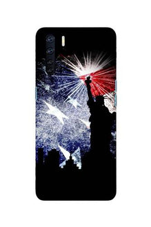 Statue of Unity Mobile Back Case for Oppo F15 (Design - 294)