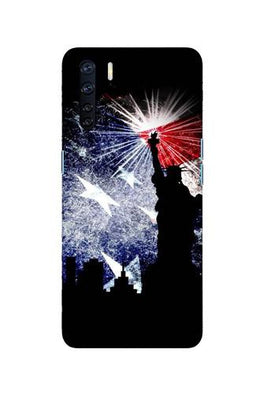 Statue of Unity Case for Oppo F15 (Design No. 294)