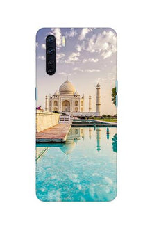 Taj Mahal Mobile Back Case for Oppo F15 (Design - 297)