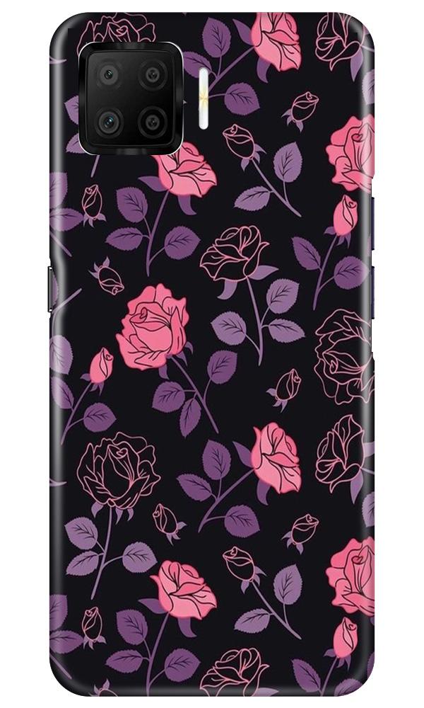 Rose Pattern Case for Oppo F17
