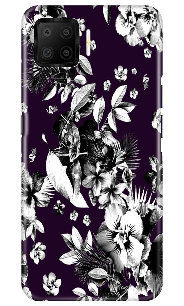 white flowers Case for Oppo F17