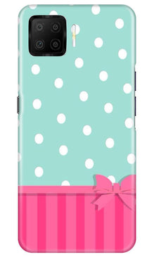 Gift Wrap Mobile Back Case for Oppo F17 (Design - 30)