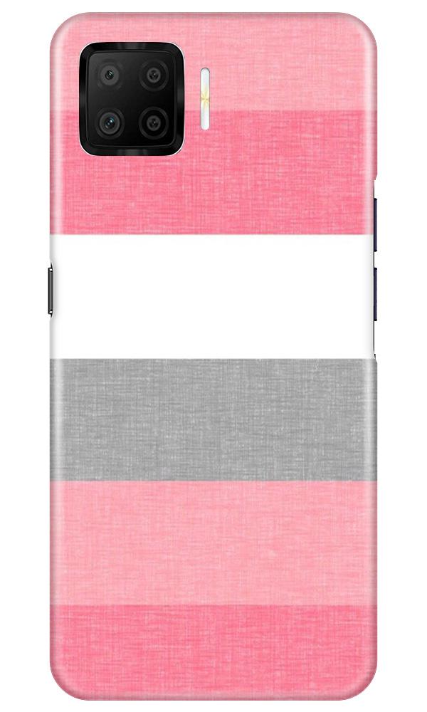 Pink white pattern Case for Oppo F17