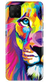 Colorful Lion Case for Oppo F17  (Design - 110)
