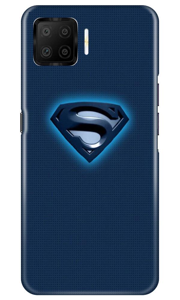 Superman Superhero Case for Oppo F17  (Design - 117)