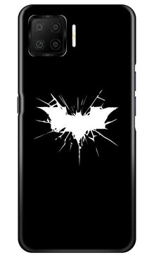 Batman Superhero Mobile Back Case for Oppo F17  (Design - 119)