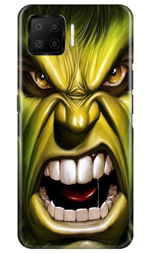 Hulk Superhero Case for Oppo F17  (Design - 121)