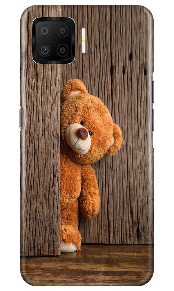 Cute Beer Case for Oppo F17  (Design - 129)
