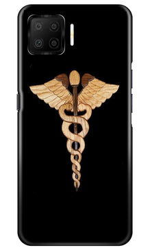 Doctor Logo Mobile Back Case for Oppo F17  (Design - 134)