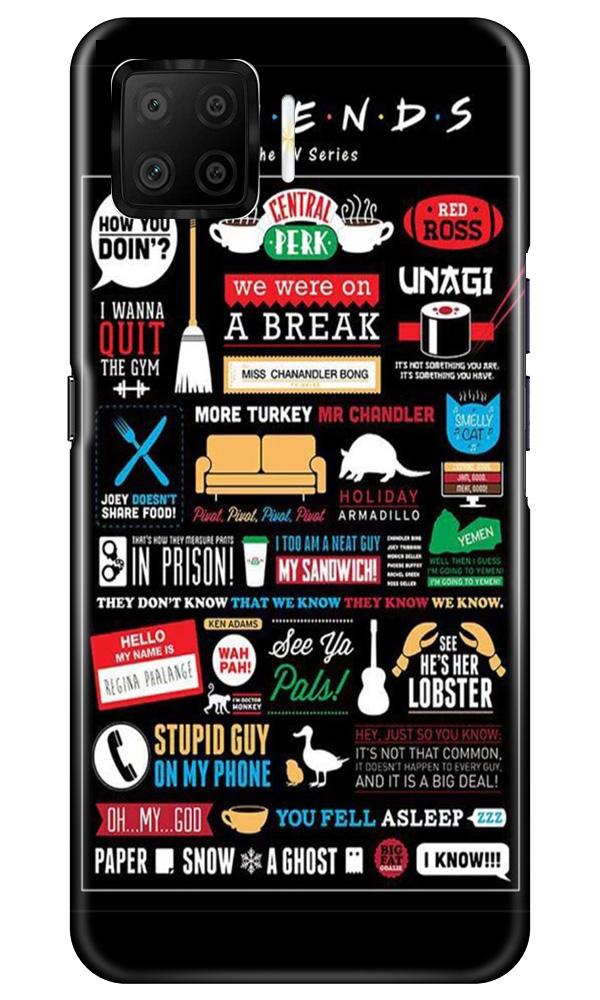 Friends Case for Oppo F17  (Design - 145)