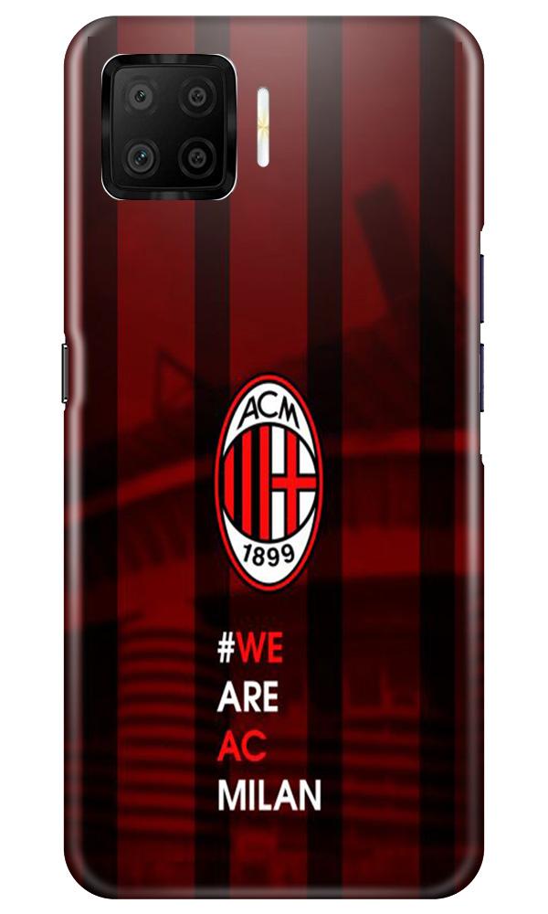 AC Milan Case for Oppo F17  (Design - 155)