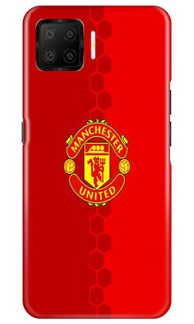 Manchester United Mobile Back Case for Oppo F17  (Design - 157)