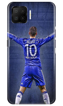 Hazard Mobile Back Case for Oppo F17  (Design - 164)