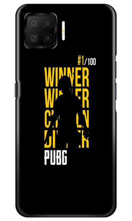 Pubg Winner Winner Case for Oppo F17(Design - 177)